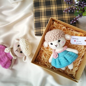 Lamb Crochet Pattern, Sheep Amigurumi, Crochet Lamb PDF file