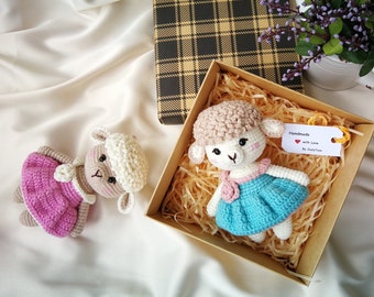 Lamb Crochet Pattern: Sheep Amigurumi Toy (PDF Pattern)