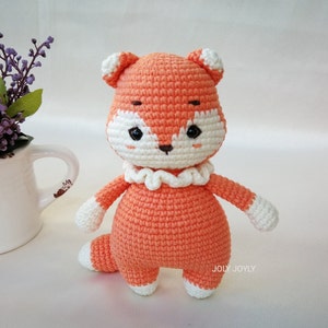 Fox Crochet Pattern, Little Fox Boy and Girl Amigurumi, Crochet Fox Pattern PDF file