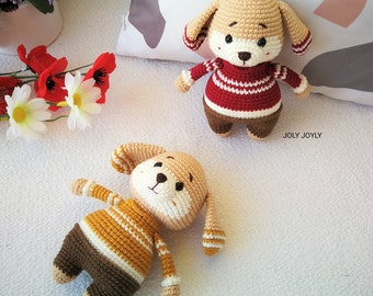 Dog Crochet Pattern: Puppy Amigurumi (PDF File)