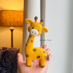 Giraffe Crochet Pattern - Cute Amigurumi Giraffe PDF - Animal Crochet Pattern, Instant Download