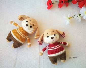 Dog Crochet Pattern, Puppy Amigurumi, Crochet Puppy PDF file