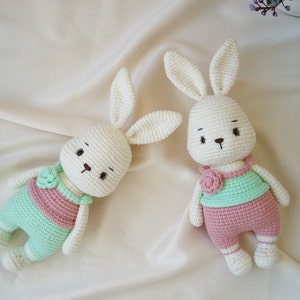 Bunny Crochet Pattern, Amigurumi Bunnies, Crochet Bunny PDF File - Etsy