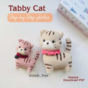 Haakpatroon Cyperse kat: Amigurumi Kitty (pdf-patroon)