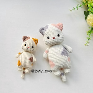 Virkmönster för kaliköt – Amigurumi-katt PDF, direktnedladdning
