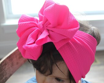 messy bow headwrap