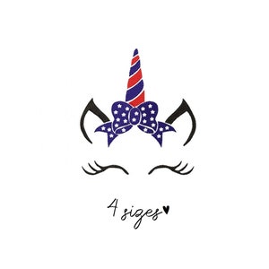 4th July Unicorn Machine Embroidery Design, USA embroidery, American Embroidery, 4th July design, patriot embroidery independence embroidery
