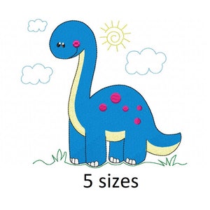 Cute Dino embroidery designs baby embroidery design machine embroidery pattern file instant download cute baby dino fill stitch