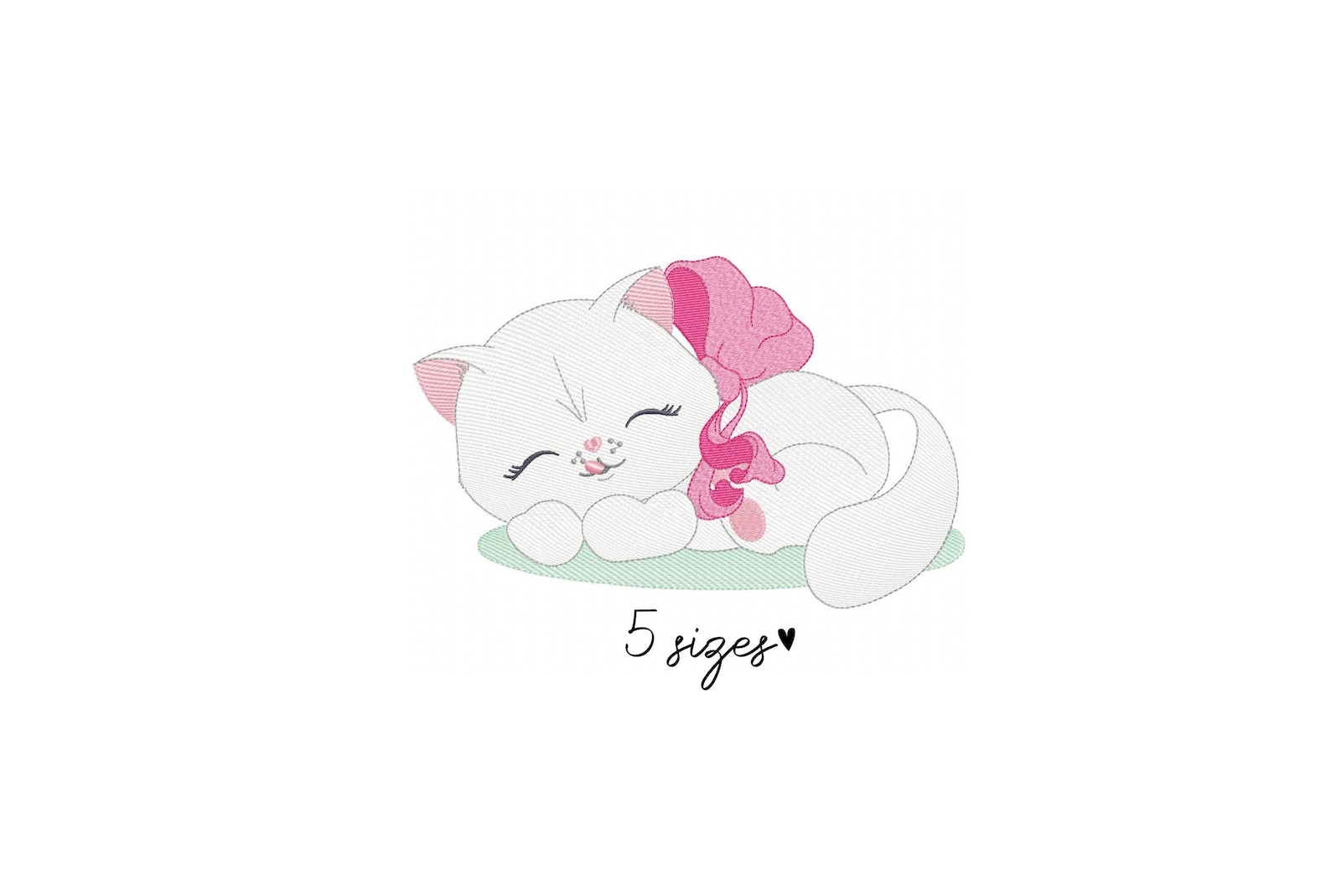 SHIRT WHITE CAT EMBROIDERY- 3024