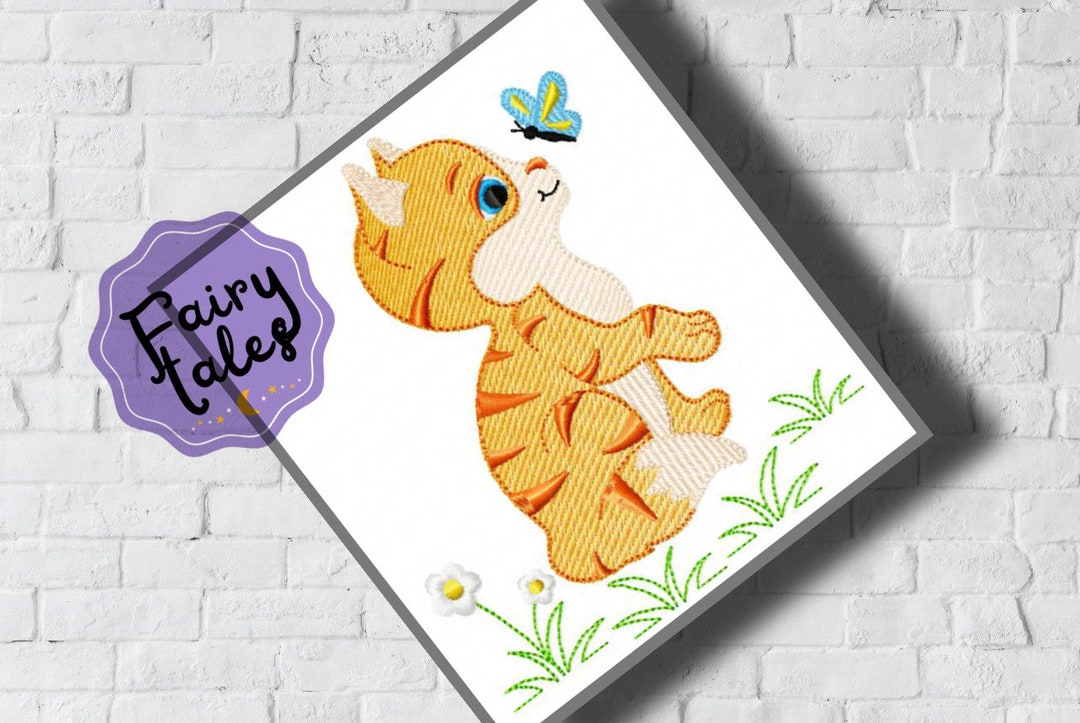 Cute Cat Embroidery Designs Animals Embroidery Design Machine ...