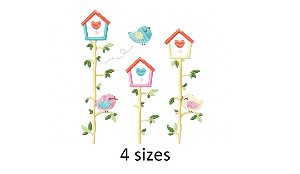 Love birds embroidery designs birds embroidery design machine  etsy Love birds embroidery designs birds embroidery design machine  etsy