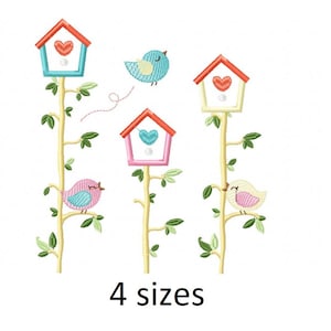 Love Birds embroidery designs Birds embroidery design machine embroidery pattern file instant download birds applique baby embroidey