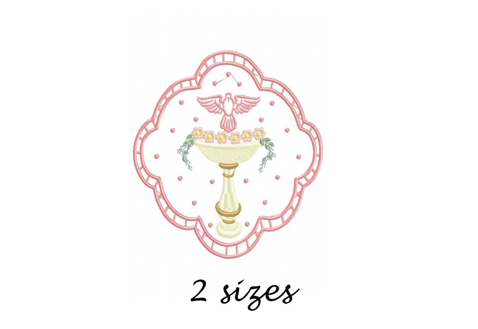 Baptism Embroidery Machine Designs, Catholic Embroidery Design, Baby