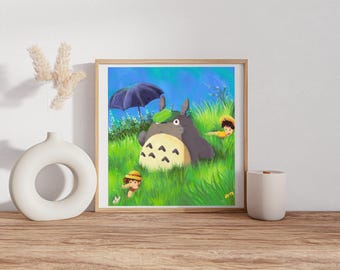 My Neighbor Totoro Art | Art print | Studio Ghibli Art