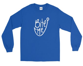 Bijt me T-shirt met lange mouwen