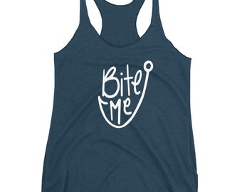 Bite Me racerbacktanktop voor dames