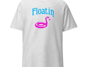 Floating Flamingo Men's classic tee