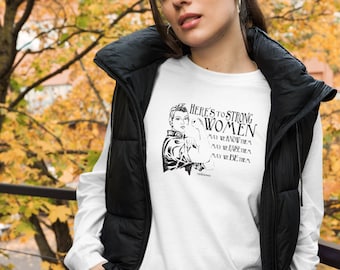 Rosie The Riveter Unisex Long Sleeve Tee
