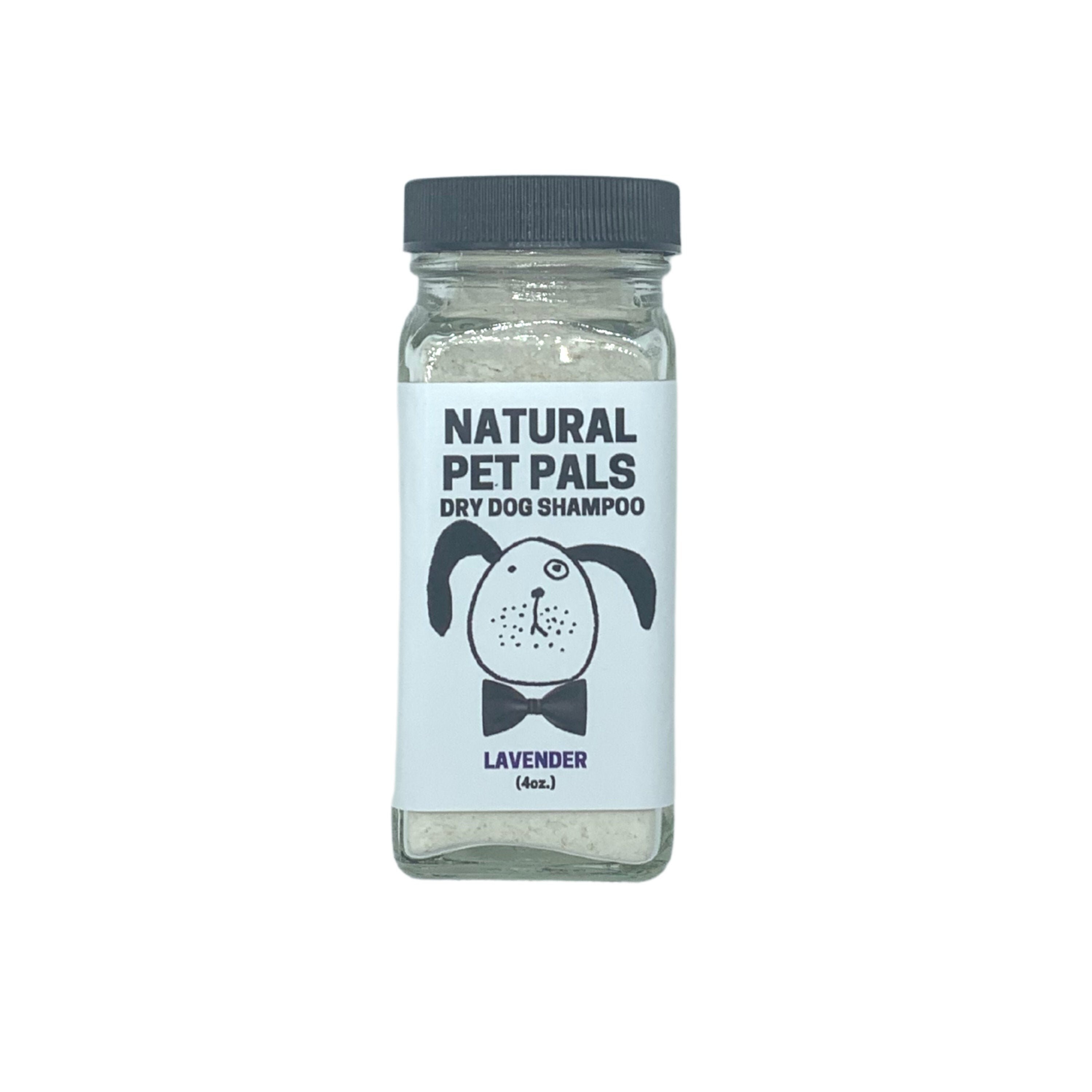 Natural Pet Pals Dry Dog Shampoo| Vegan Dog Shampoo|Handcrafted Pet Shampoo| Dog Shampoo | Puppy Shampoo| Lavender Dog Shampoo