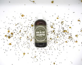 1-BOTTLE | Natural Dog & Cat Shampoo | Vegan Pet Shampoo| Lavender Pet Shampoo| Aloe and Oatmeal Pet Shampoo| Vegan