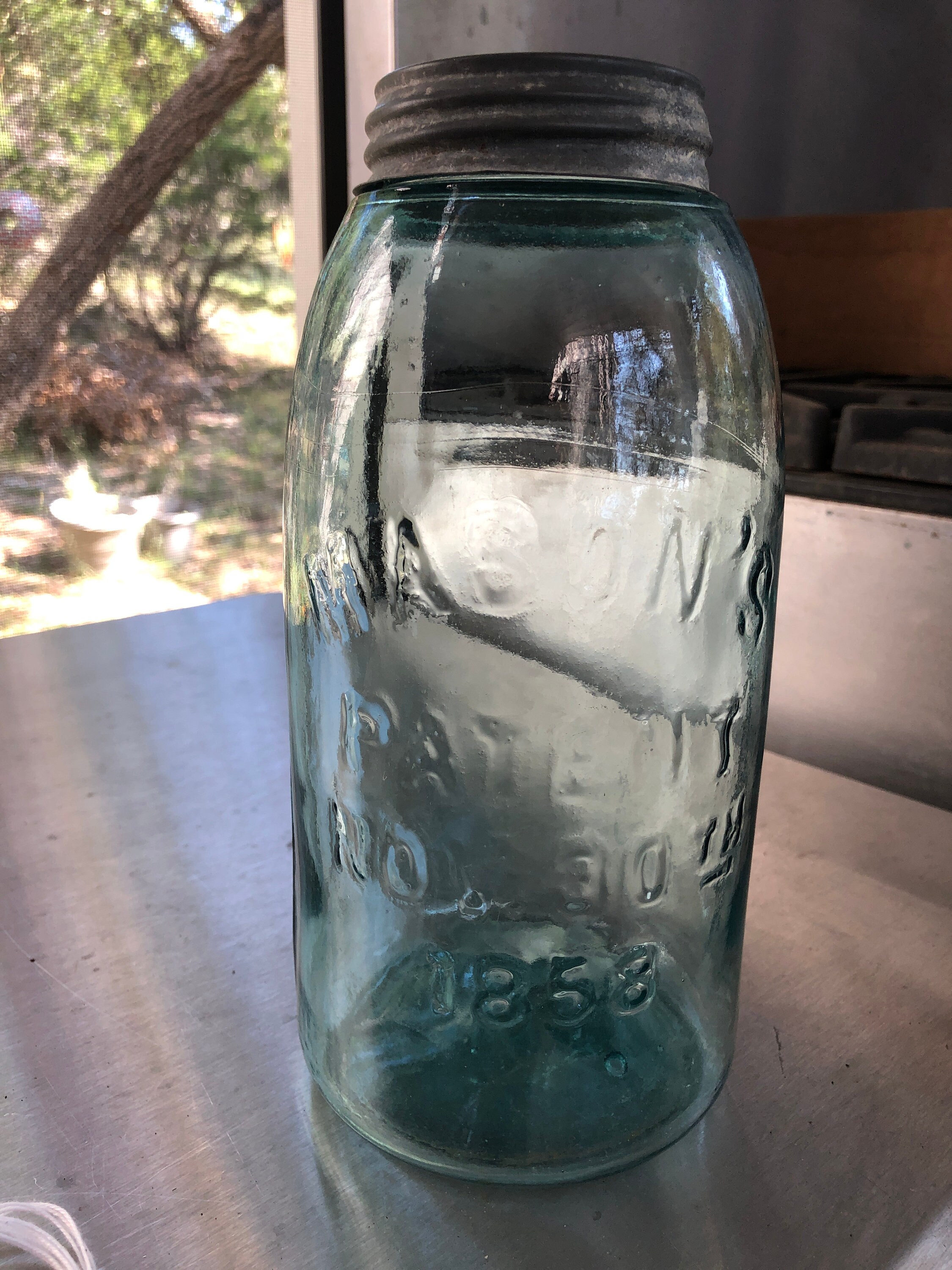 Antique Mason's Jar Half Gallon/Canning Jars/Ball Jars Etsy