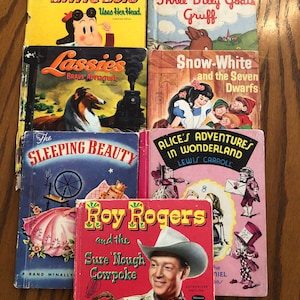 Vintage Children’s Books-SEVEN Children/Childrens Books/Antique Childrens Books