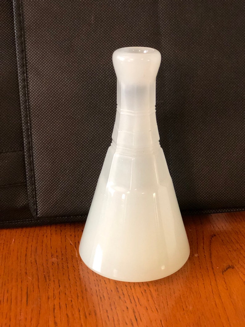 Vintage Clambroth Glass Barber Etsy