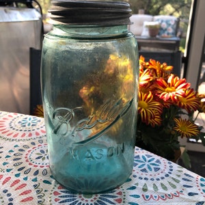 Słoiki Vintage Ball Mason Jar Triple L-Quart Size/Canning Jars