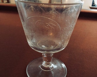 Seltener Buttermilch-Kelch aus den 1860er und 1870er Jahren / Zuckerdose