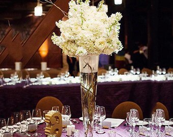 Wedding Centerpiece Tall Vase Etsy