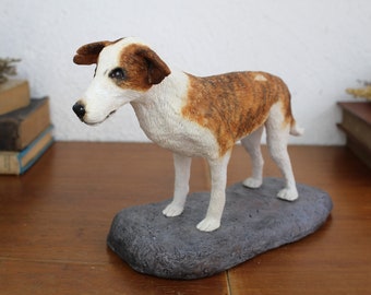 Custom Dog Sculpture, Polymer Clay, Pet Portrait, Unique Gifts for Pet lovers, Made to Order Pet Sculpture, One of a Kind, Cat Sculpture