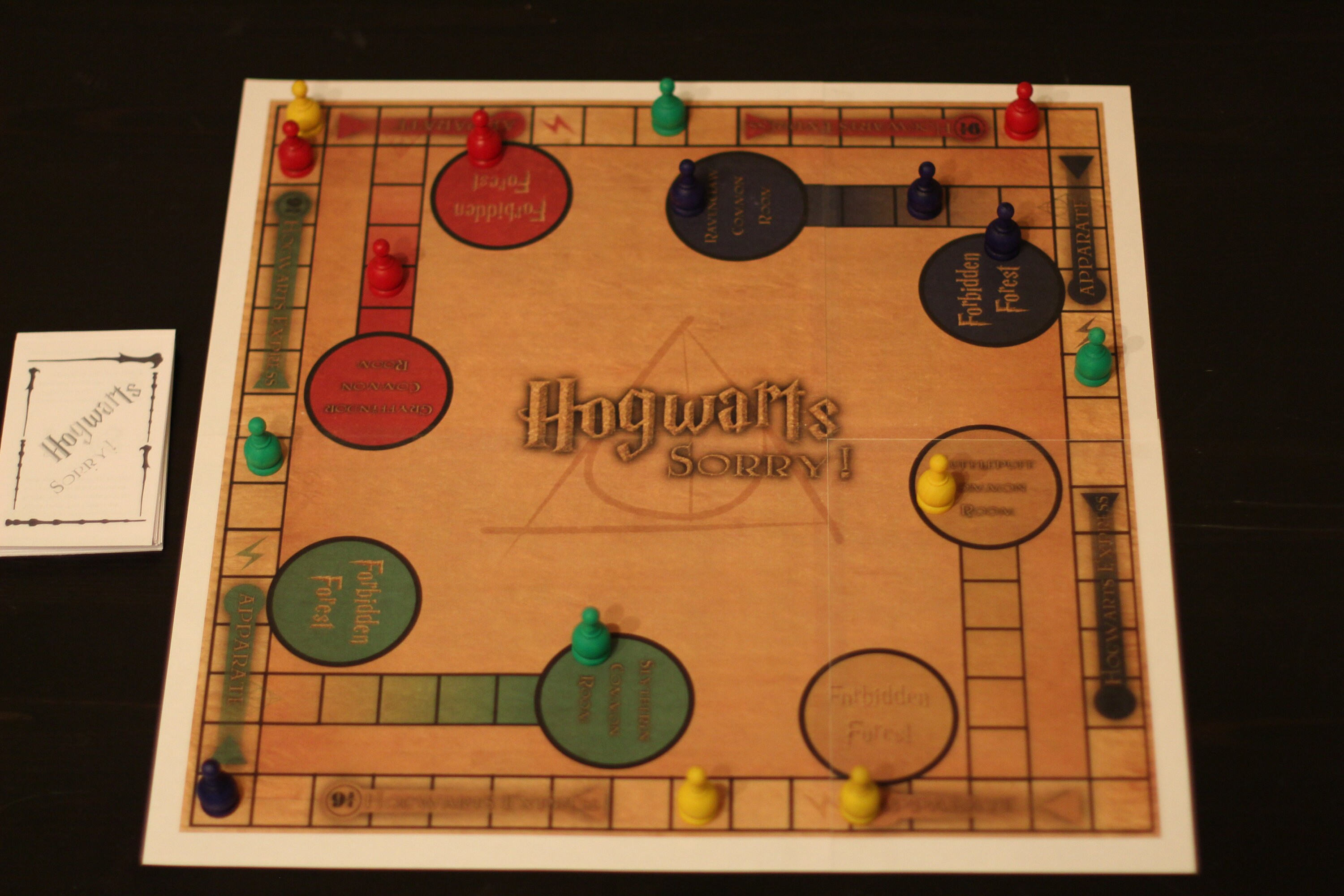 Wizard Sorry Board Game Printable Digital Download Etsy Wizard Sorry Board Game Printable Digital Download Etsy