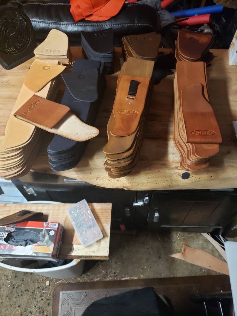 Leather Hand Pruner Holder for Your Belt And/or With a Etsy