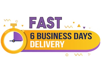 FAST 6 Business Days Delivery  - Shipping Upgrade - Expedited shipping