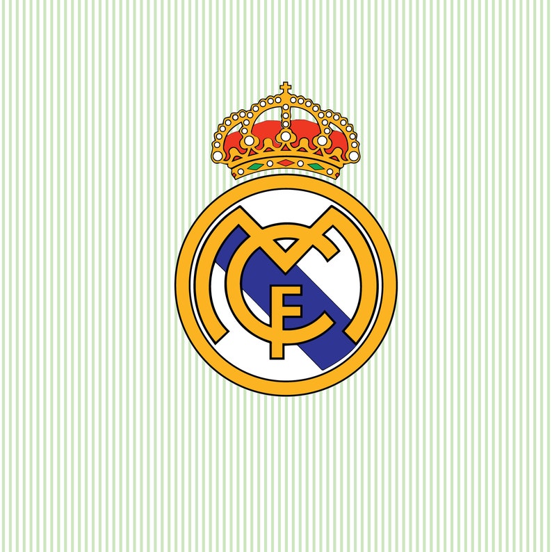 Printed Custom Real Madrid Birthday Party Backdrop Real Etsy