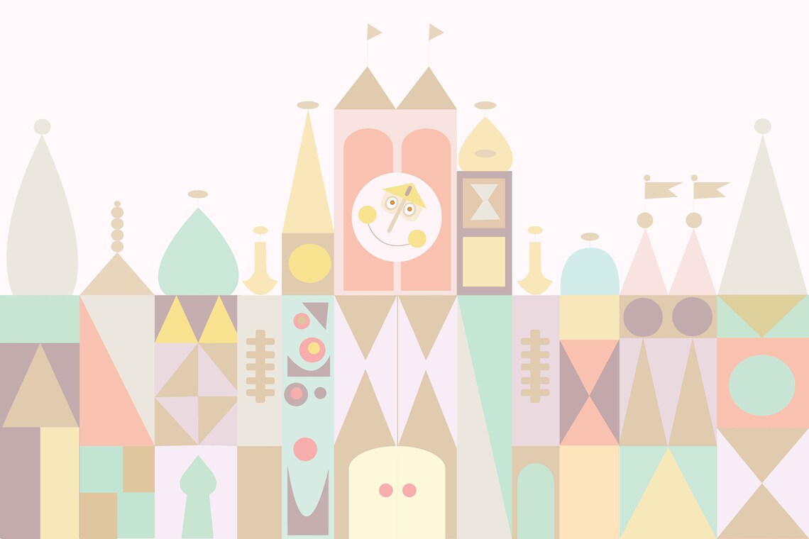 PRINTABLE DOWNLOAD Its a Small World Vintage Inspired Birthday - Etsy