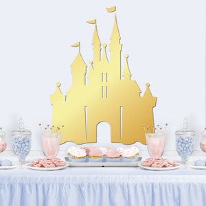 PRINCESS CASTLE Birthday Backdrop - Party Backdrop - Party Banner - Party Decor - Party Background
