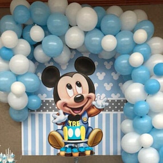 Printable Download File Baby Mickey Mouse Birthday Party Etsy