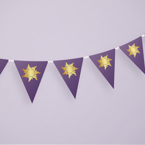 Fichier de téléchargement imprimable bannière de fête - guirlande de fête d'anniversaire - décorations de fête bricolage - drapeaux de fête