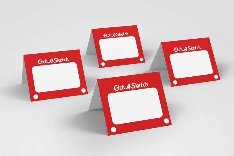 PRINTABLE FILE DOWNLOAD Tent Table Cards for Party Birthday - Etsy