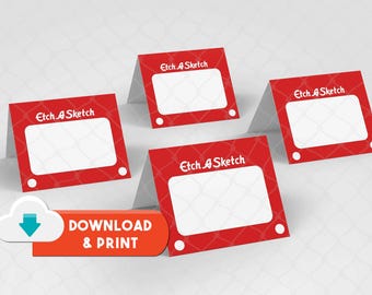 Toy Story Inspired Birthday Party Tent Cards (Printable PDF)