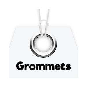GROMMETS - Hanging aid for vinyl backdrops