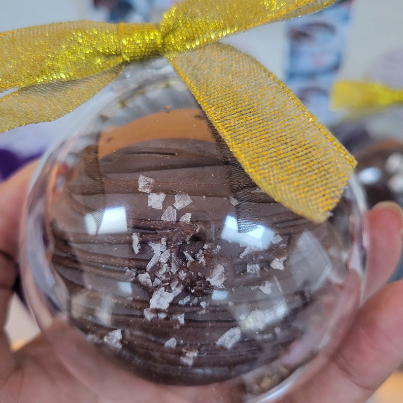 Sugar Free Cocoa Bombs Single Hot Chocolate Bombs christmas Chocolate Christmas Chocolate Bomb