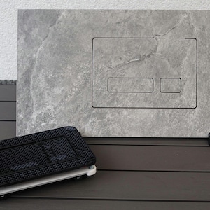 隠しマグネット式タイルマウントトイレフラッシュプレート、ユニバーサルフィット