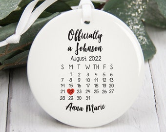 Custom Adoption Ornament | Gotcha Calendar Day Gift | Adoption Memento | Personalized Family Ornament