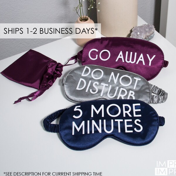 Funny Sleep Mask Etsy