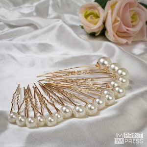 Set of 18 Bridal Hair Pin | Wedding Hair Accessory | Pearl Pin | Wedding Hair Clip