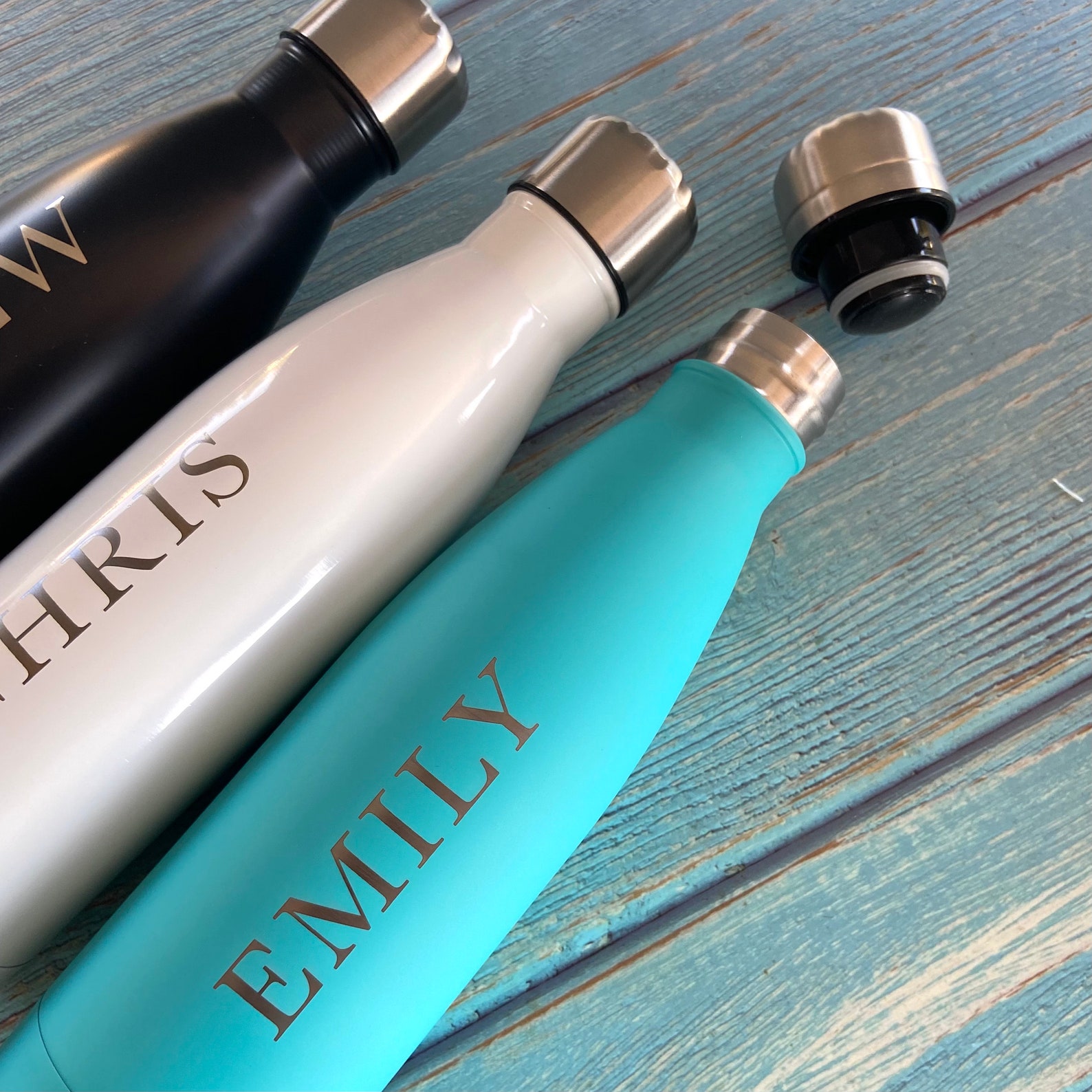 Custom Water Bottle Engraved Stainless Water Bottle Etsy