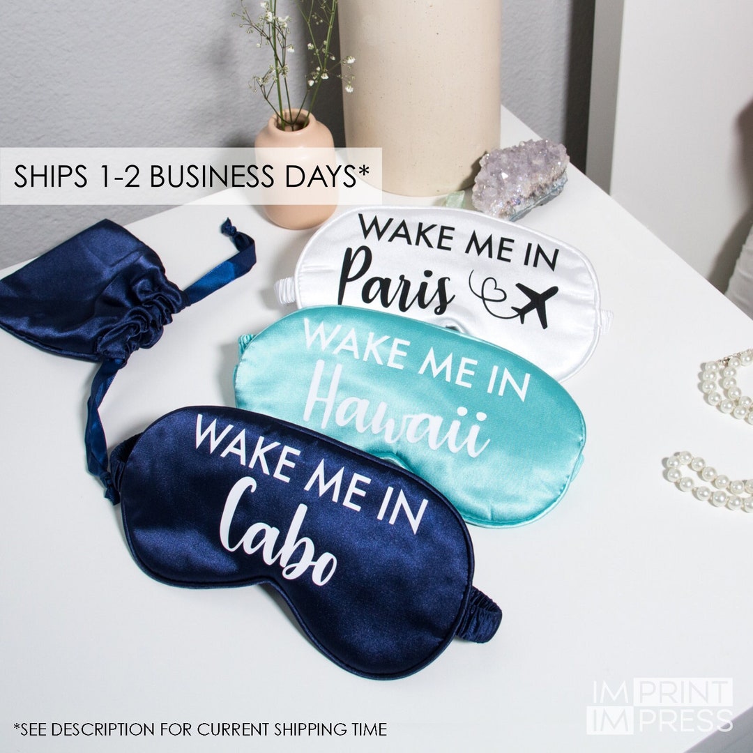 Custom Eye Mask Personalized Sleep Mask Travel Sleeping Mask Custom