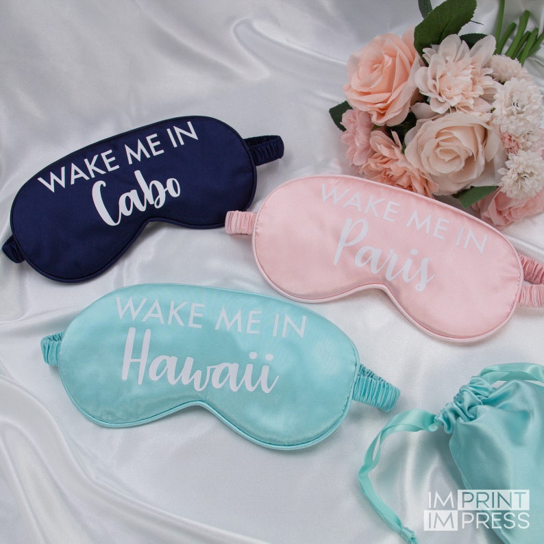 Custom Eye Mask Personalized Sleep Mask Travel Sleeping Etsy